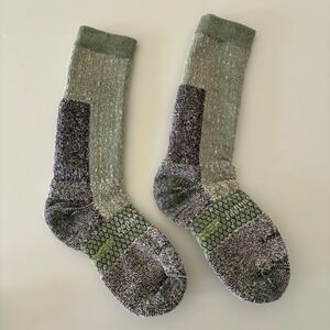 Bombas Hex Tec All-Purpose Performance Ultra Heavyweight Crew Socks Medium Green
